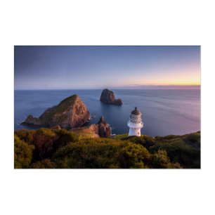 Lighthouses Lighthouse Cape Brett New Zealand Acrylic Print