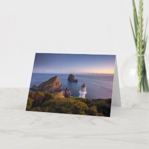 Lighthouses   Lighthouse Cape Brett New Zealand Card