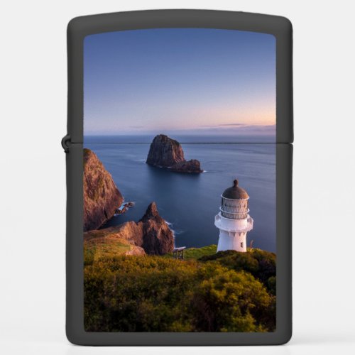 Lighthouses  Lighthouse Cape Brett New Zealand Zippo Lighter