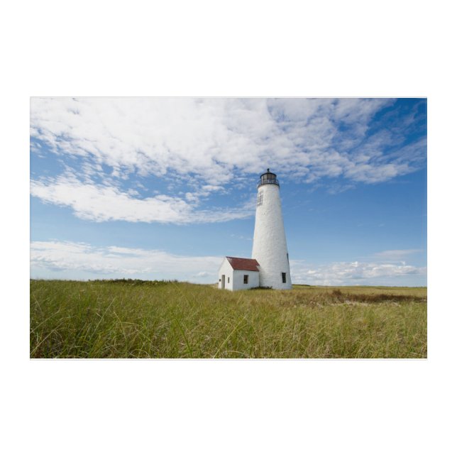 Lighthouses | Lighthouse Massachusetts Acrylic Print (Front)