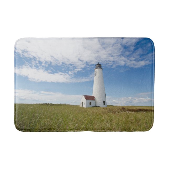Lighthouses | Lighthouse Massachusetts Bath Mat (Front)