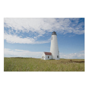 Lighthouses Lighthouse Massachusetts Faux Canvas Print