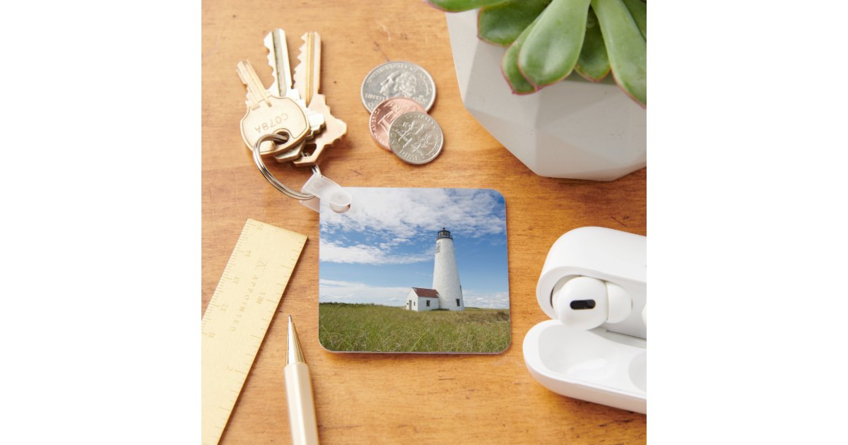 Lighthouses | Lighthouse Massachusetts Keychain | Zazzle