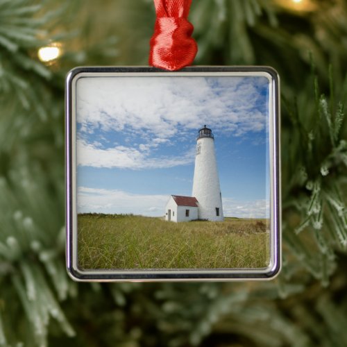 Lighthouses | Lighthouse Massachusetts Metal Ornament