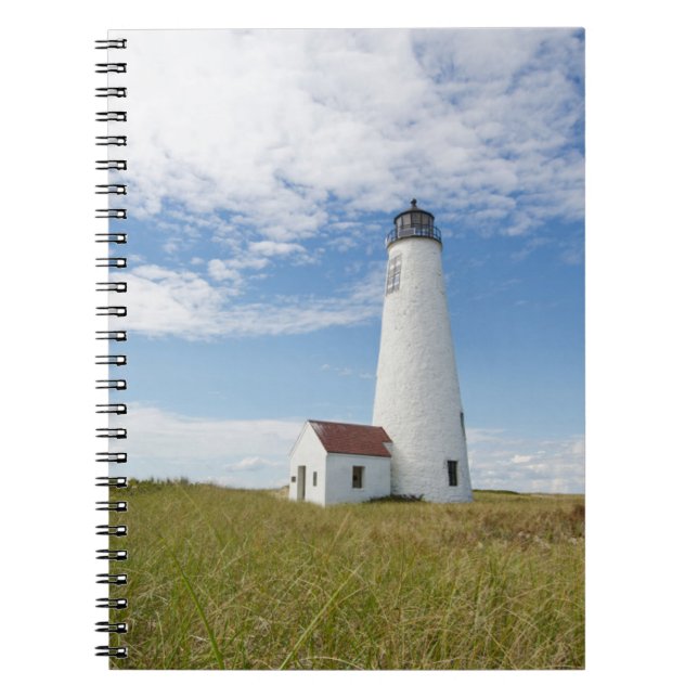Lighthouses | Lighthouse Massachusetts Notebook (Front)