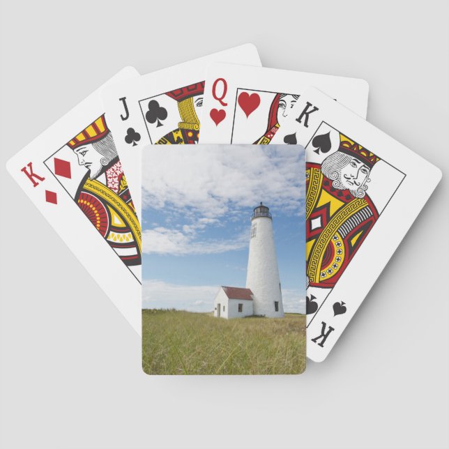 Lighthouses | Lighthouse Massachusetts Poker Cards (Back)
