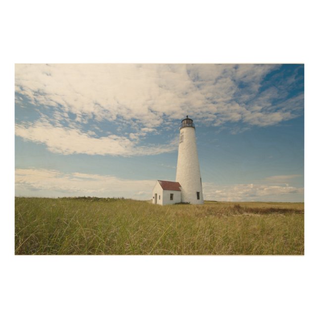 Lighthouses | Lighthouse Massachusetts Wood Wall Art (Front)