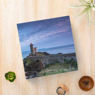 Lighthouses Lighthouse Plouzané France 3 Ring Binder