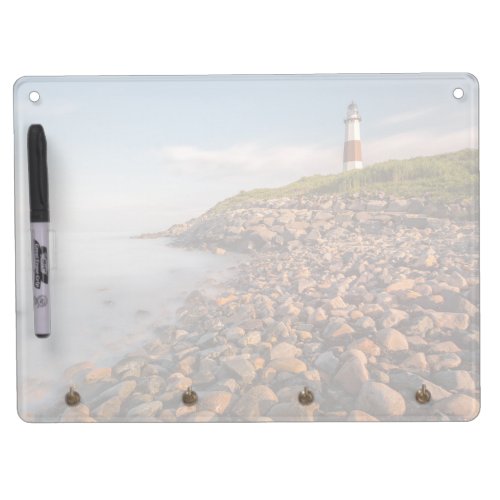 Lighthouses  Montauk Point Long Island Dry Erase Board With Keychain Holder