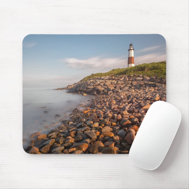 Lighthouses | Montauk Point Long Island Mouse Pad (With Mouse)