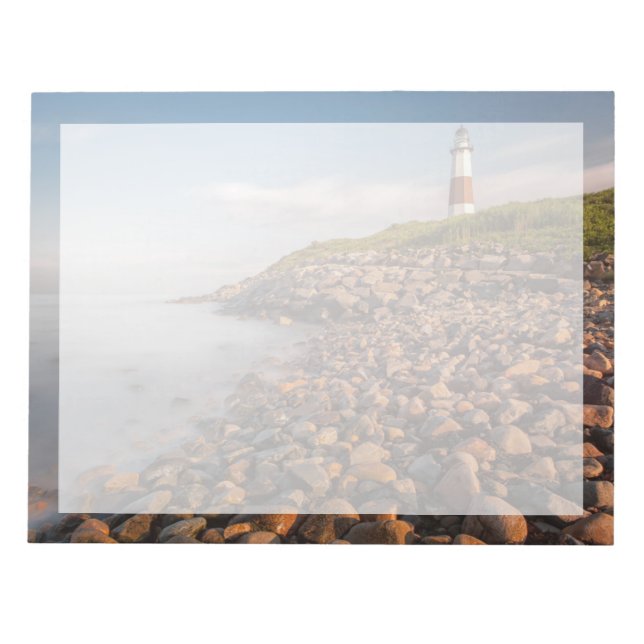Lighthouses | Montauk Point Long Island Notepad (Front)