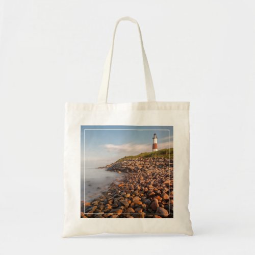 Lighthouses  Montauk Point Long Island Tote Bag