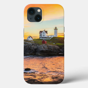 Lighthouses Nubble Lighthouse Maine iPhone 13 Case