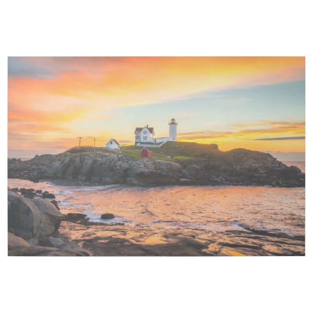 Lighthouses | Nubble Lighthouse Maine Gallery Wrap (Front)
