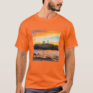 Lighthouses   Nubble Lighthouse Maine T-Shirt