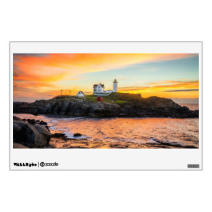 Lighthouses Nubble Lighthouse Maine Wall Decal