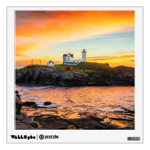 Lighthouses Nubble Lighthouse Maine Wall Decal
