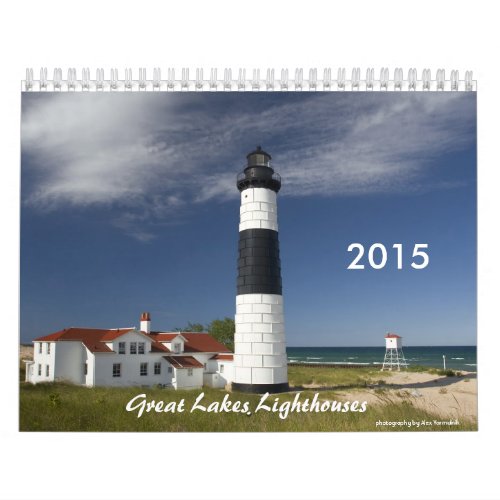 Lighthouses of Great Lakes Calendar