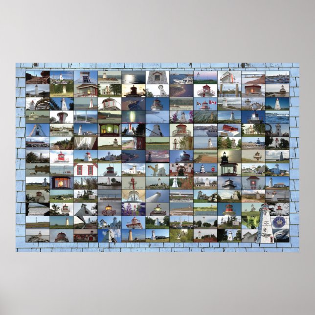 Lighthouses of Prince Edward Island Poster (Front)