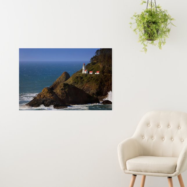 Lighthouses | Oregon Coast Lighthouse Foam Board (In Situ (Wall))