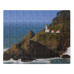 Lighthouses   Oregon Coast Lighthouse Jigsaw Puzzle