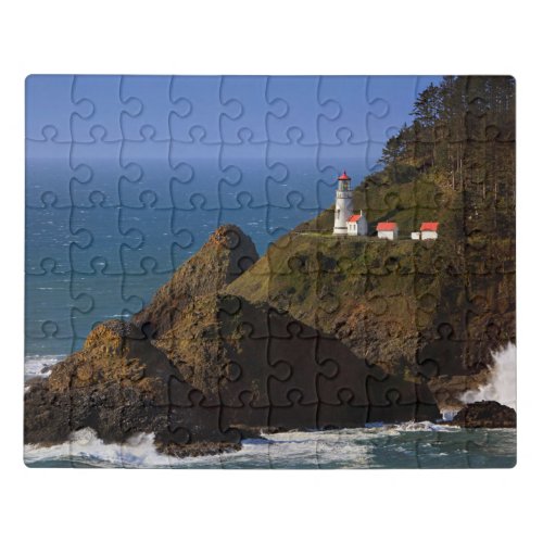 Lighthouses  Oregon Coast Lighthouse Jigsaw Puzzle