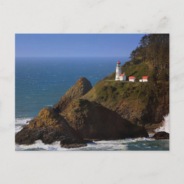 Lighthouses | Oregon Coast Lighthouse Postcard (Front)