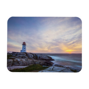 Lighthouses Peggy's Cove Lighthouse Nova Scotia Magnet