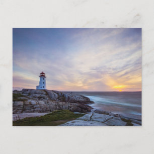 Lighthouses Peggy's Cove Lighthouse Nova Scotia Postcard