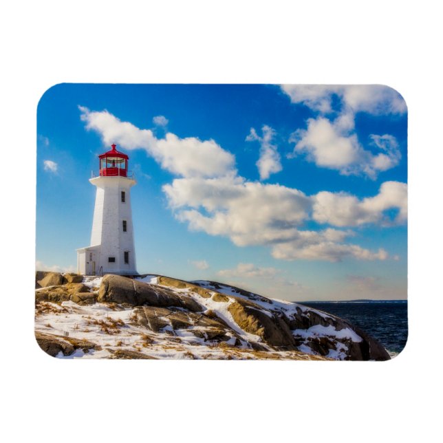 Lighthouses | Peggy's Cove Nova Scotia Magnet (Horizontal)