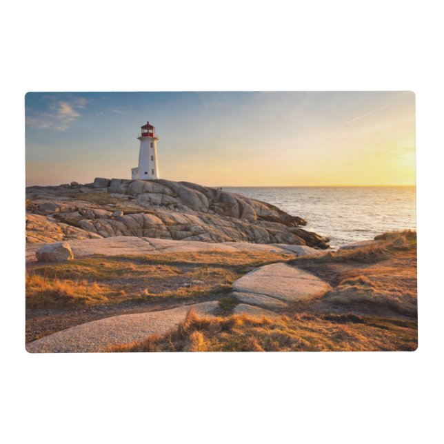 Lighthouses | Peggy's Cove Nova Scotia Placemat (Front)