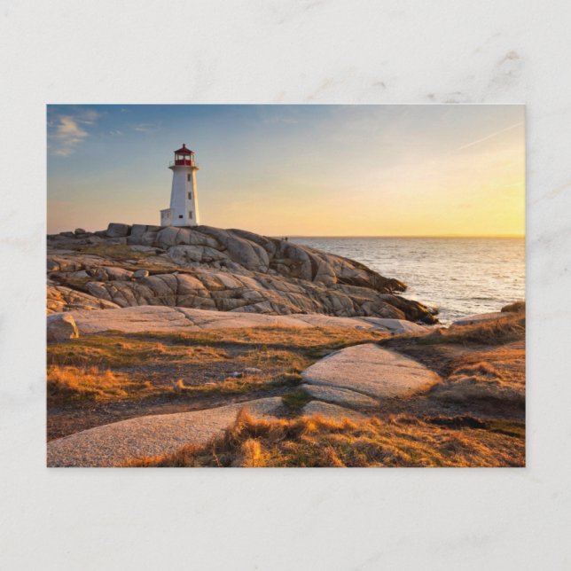 Lighthouses | Peggy's Cove Nova Scotia Postcard (Front)