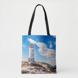 Lighthouses   Peggy's Cove Nova Scotia Tote Bag