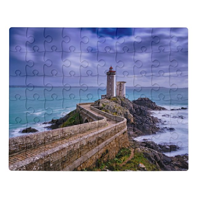 Lighthouses | Petit Minou Lighthouse France Jigsaw Puzzle (Puzzle Horizontal)