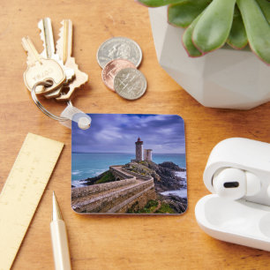 Lighthouses   Petit Minou Lighthouse France Keychain