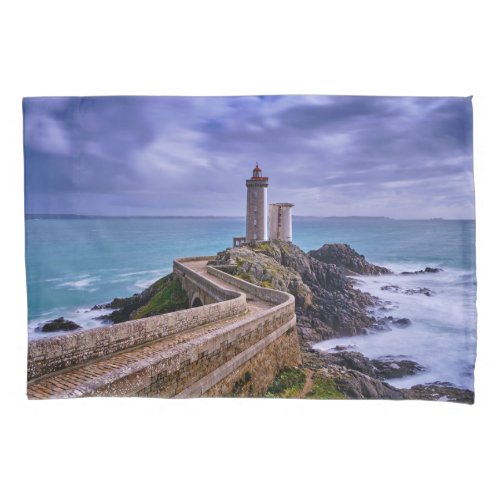 Lighthouses  Petit Minou Lighthouse France Pillow Case