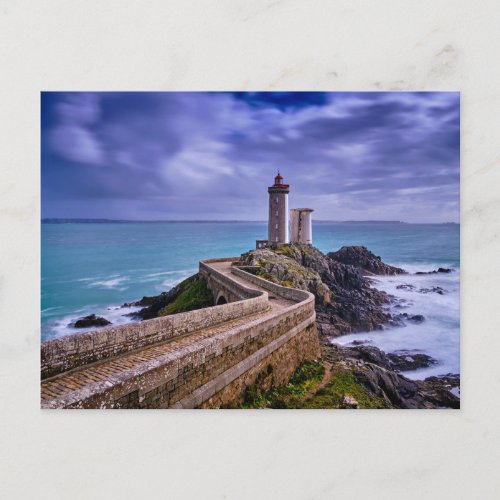 Lighthouses  Petit Minou Lighthouse France Postcard