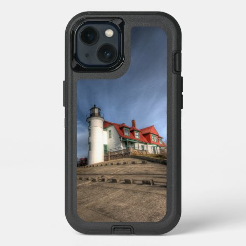 Lighthouses  Point Betsie Lake Michigan iPhone 13 Case