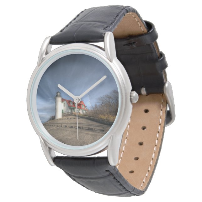 Lighthouses | Point Betsie Lake Michigan Watch (Angled)