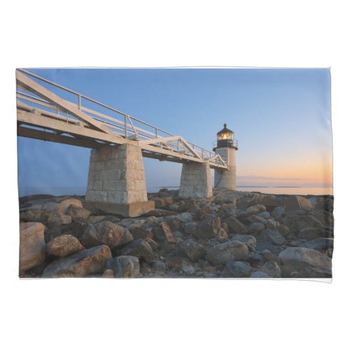 Lighthouses  Port Clyde Maine Lighthouse Pillow Case
