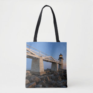 Lighthouses Port Clyde Maine Lighthouse Tote Bag