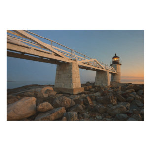 Lighthouses Port Clyde Maine Lighthouse Wood Wall Art