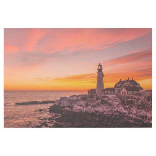 Lighthouses   Portland Head Cape Elizabeth Maine Gallery Wrap