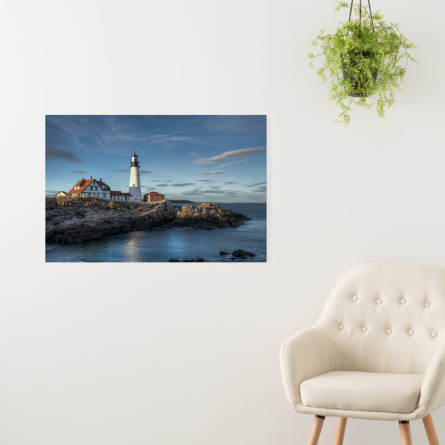 Lighthouses | Portland Head Light Lighthouse Foam Board (In Situ (Wall))