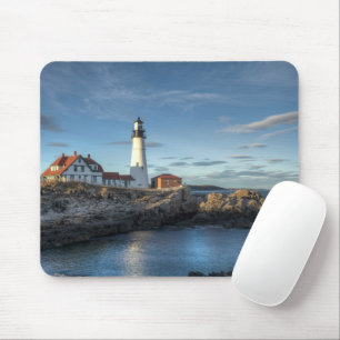 Lighthouses Portland Head Light Lighthouse Mouse Pad