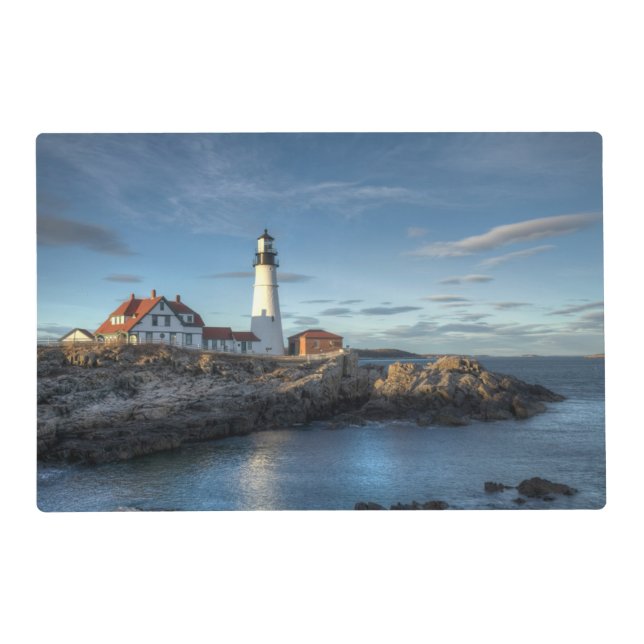 Lighthouses | Portland Head Light Lighthouse Placemat (Front)