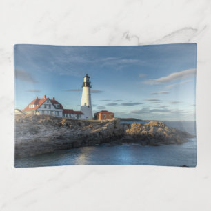 Lighthouses Portland Head Light Lighthouse Trinket Tray