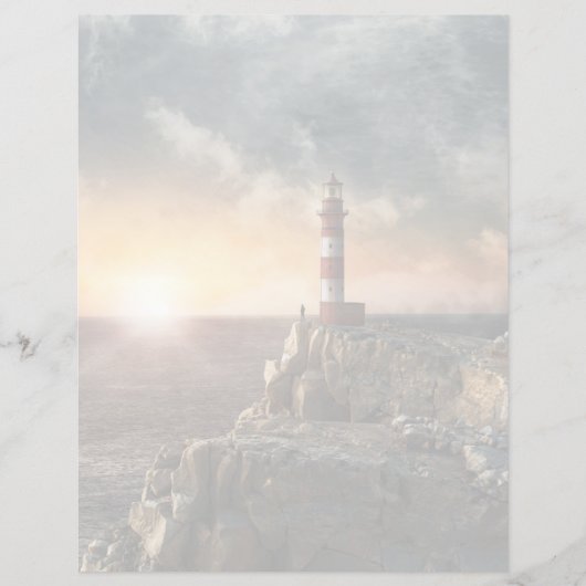 Lighthouses | Red & White Lighthouse (Front)