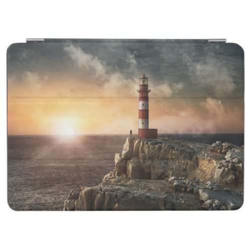 Lighthouses  Red  White Lighthouse iPad Air Cover
