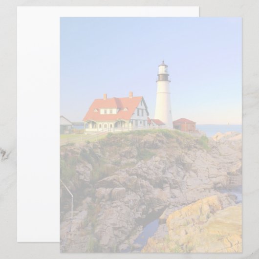 Lighthouses | Rockport Lighthouse Maine (Front/Back)